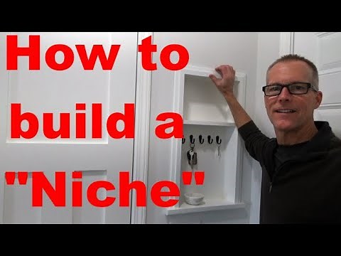 How to build a wood "Niche"