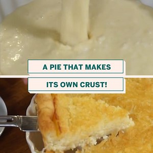 17M views · 49K reactions | Easy pie recipe! Makes its own crust! 葉 | Emmymade | Facebook