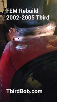FEM Rebuild Front Lighting 2002-2005 Thunderbird #thunderbirdbob TbirdBob.com