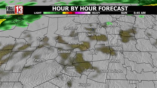 Saturday Night Update.... | WNYT NewsChannel 13