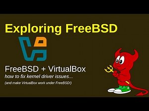 FreeBSD - fixing kernel driver problems for VirtualBox