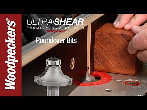 Ultra-Shear Carbide Tipped Roundover Bits