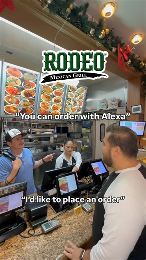Rodeo Mexican Grill on Instagram: "This is why you have to be specific when you say ‘Alexa’. Tag someone that would do this. 😂 #RodeoEats #FoodFail #LaughAndEat #RodeoMoments #OrderWithAlexa"