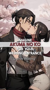Attack on Titan Akuma No Ko wedding entrance #piano #wedding #weddingentrance #brideentry #brideentrance #shingekinokyojin #aot #eren #mikasa #AOT | Tie The Note