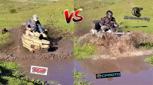 CFMOTO 1000 vs. TGB 1000 | Struggling in the Mud