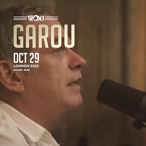 Tonight multitalented French Canadian performer, Garou, will serenade you with their best hits including Belle, Gitan & Seul, along with new material 💖 Doors 6pm #Garou 7:45pm Last Entry 9pm Curfew 10pm Final Tickets Here: https://troxy.co.uk/event/garou/ *stage times approx. #londongigs #londonevents | Troxy