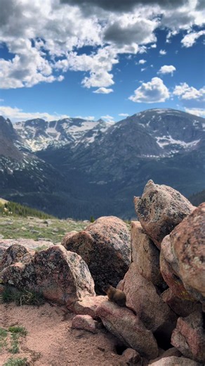 Hello buddy 🦫 #colorado #rockymountainnationalpark #mountain #travel #oldtimehawkey