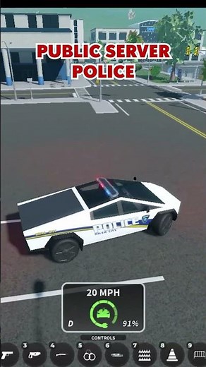 ERLC Roleplay vs Public Server Police #emergencyresponselibertycounty #roblox #expectationvsreality
