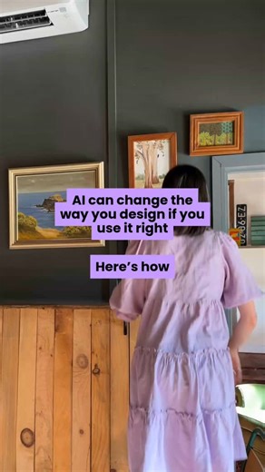 Most people are asking AI to make their designs… ...but it’s so much more powerful when you use it to support your design process instead. Here’s 3 simple ways I teach my students to use it for: Getting clarity on your audience brand direction Finding the right Pinterest inspo without the scrolling for hours Brainstorming meaningful logo concepts When you know how, AI can boost your confidence AND help your designs connect deeper. 👇 Want more examples of how I teach AI? Make sure to follow @whi