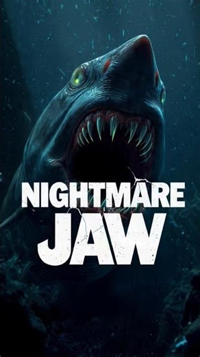 Meet the Nightmare Jaw—A Bite Straight From Your Worst Fears!🦈#nightmare #deepsea #creature #facts
