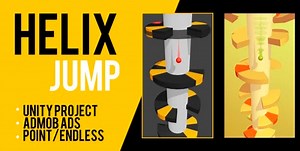 Helix Jump Style - Complete Unity 3D Game Project for Android & IOS by pokemon900
