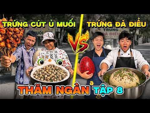 THĂM NGÀN - TẬP 8: Thử Thách 2 Ngày 2 Đêm Bán TRỨNG CÚT CHIÊN Ủ MUỐI | Trải Nghiệm Nghề Nghiệp Tập 8