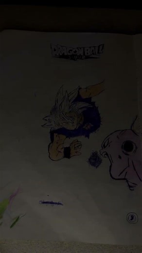 dragon ball drawing now in full color #dragonballsuper #art