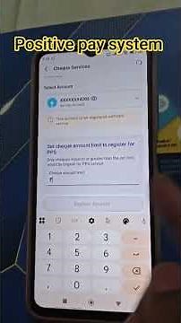 How to set positive pay system through YONO app #sbi #sbin