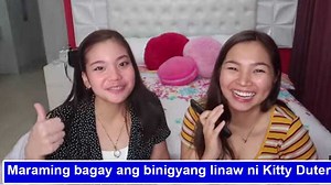 Kitty Duterte gets Honest in Vlog, Answers Controversial Personal Issues