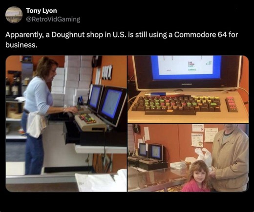 Indiana bakery still used Commodore 64 in 21st century