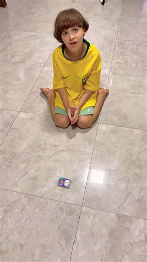 Gabriel played "bafo" with his 2026 World Cup stickers! #shorts