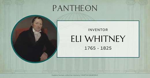Eli Whitney Biography | Pantheon