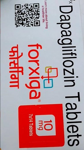 Dapagliflozin Tablet 10mg (Forxiga 10mg tablet)