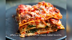 Vegetarian lasagna