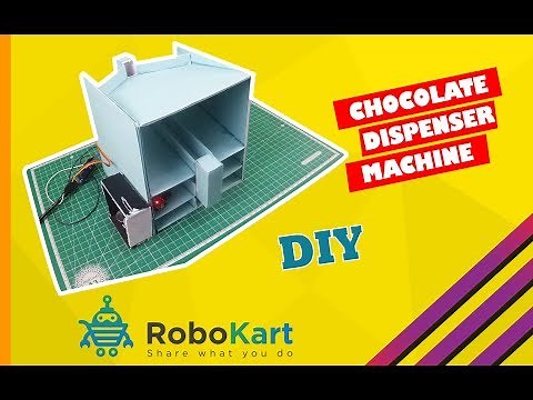 How to make a Chocolate Dispenser Machine using Arduino Nano, Servo motor & IR Sensor