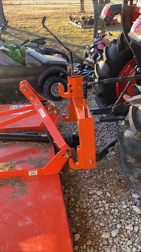 Quickly connect an implement to the tractor using a quick hitch adapter | Tech Treasures