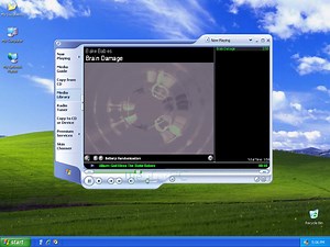 Sound is breaking up on my video downloads windows xp