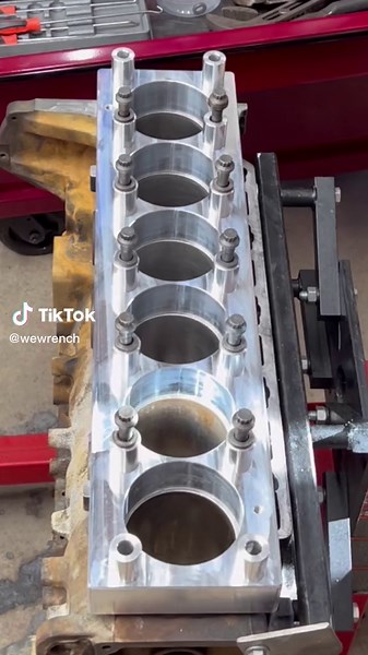 BMW E34 M5 S38B36 Engine Block Torque Plate and Honing