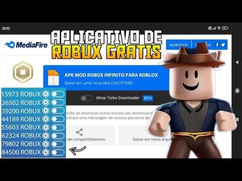 APK MOD ROBUX INFINITOS ATUALIZADO EM 2025 DOWNLOAD AGORA