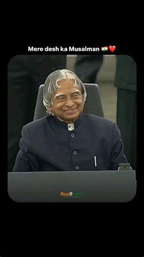 𝙍𝙚𝙖𝙡𝘽𝙝𝙖𝙧𝙖𝙩 🇮🇳 on Instagram: "The Muslim of my country is not just an identity, it’s a beautiful part of India’s soul 🇮🇳 . . . [ Muslim, Abdul Kalam, India, RealBharat]"