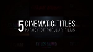Intro Cinematic Titles - After Effects Templates | Motion Array