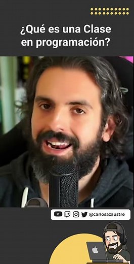 Qué es una CLASE en la Programación Orientada a Objetos #Shorts