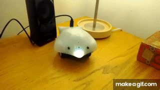 Finch robot obstacle avoidance on Make a GIF