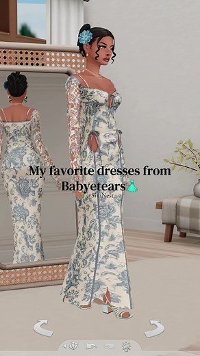 Sims 4 Lily Dress — Babyetears favorite dresses (Patreon CC)