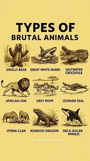 Top 9 Most Feared Predators on Earth 😱