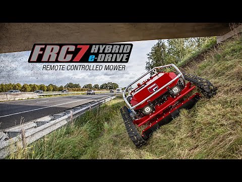 Meet the Ferris FRC7 | Safe & Efficient Remote Controlled Mowing on Steep Slopes