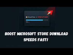 Boost Microsoft Store Download Speeds FAST! 🚀 | Fix Slow Downloads in Minutes