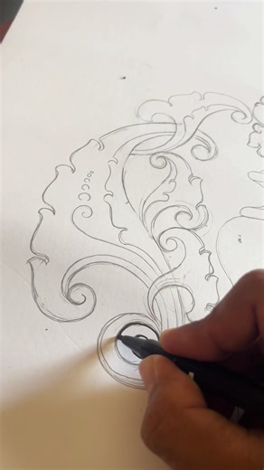 Menggambar Ukiran Motif Mataram: Langkah Demi Langkah