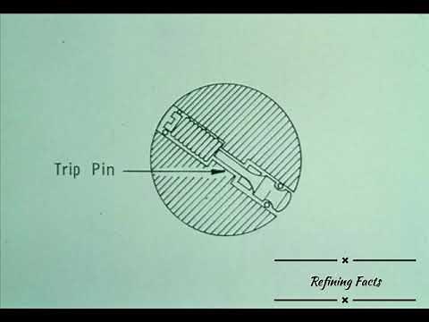 Steam Turbine - Over Speed Trip Mechanism #chemicalengineering #oilandgas #refinery #chemical