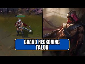 Grand Reckoning Talon Skin Spotlight | New Talon Skin | League of Legends PBE-Preview
