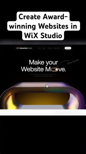 How to create Award-winning Websites in WiX Studio