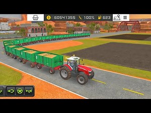 Fs 18 Make A Longest Trolley | Fs18 Multiplayer Gameplay | Farming Simulator 18 Timelapse #fs18 