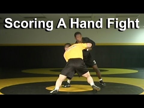 Scoring A Hand Fight Drill - Cary Kolat Wrestling Moves