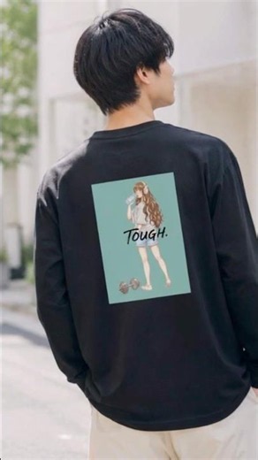 【新作】あのタフガールTシャツに、待望のロンTが登場。 #shorts #新作アイテム #ストリートファッション