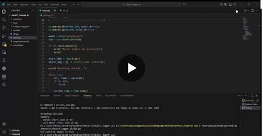 Real-Time Object Detection Logging System with YOLOv8 | KESAVAN E posted on the topic | LinkedIn