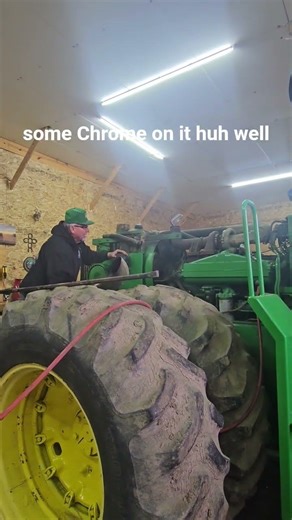 Should we put a chrome stack on our biggest tractor? 🤔