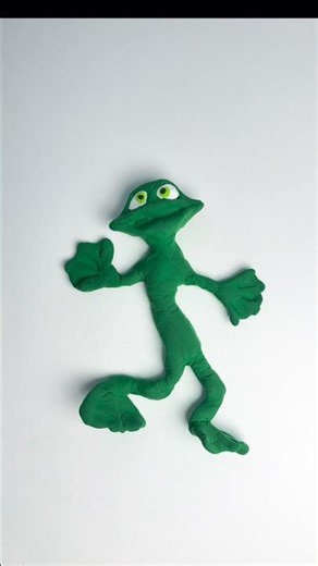 Alien Dancer Frog 🐸👽 | Viral Meme Clay Animation 💚