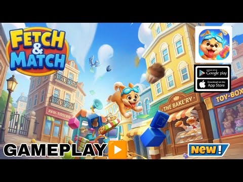 FETCH & MATCH MATCH 3D GAMEPLAY NEW GAME FOR ANDROID/iOS 2026