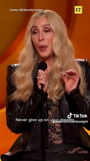 Cher's Uplifting Message at the GRAMMYs