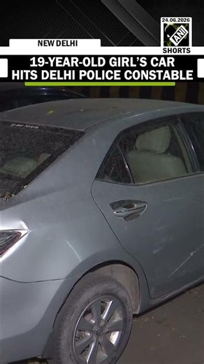 19-Year-Old Girl’s car hits Delhi Police Constable Jitendra Kumar, vehicle seized